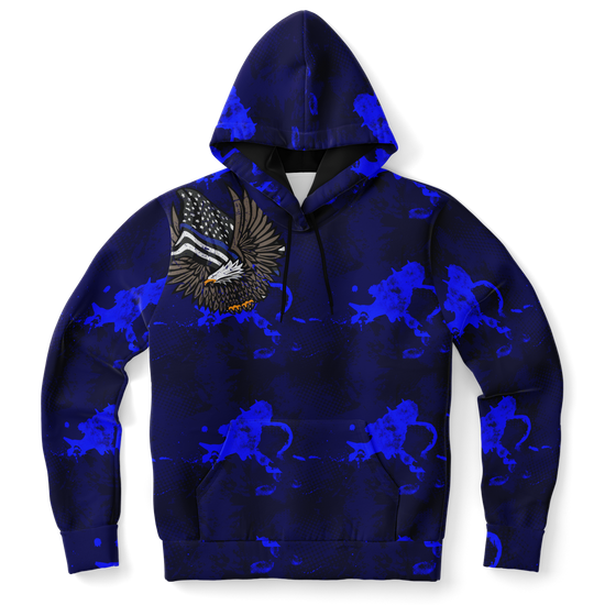 BRAVE AND TRUE HOODIE - BLUE