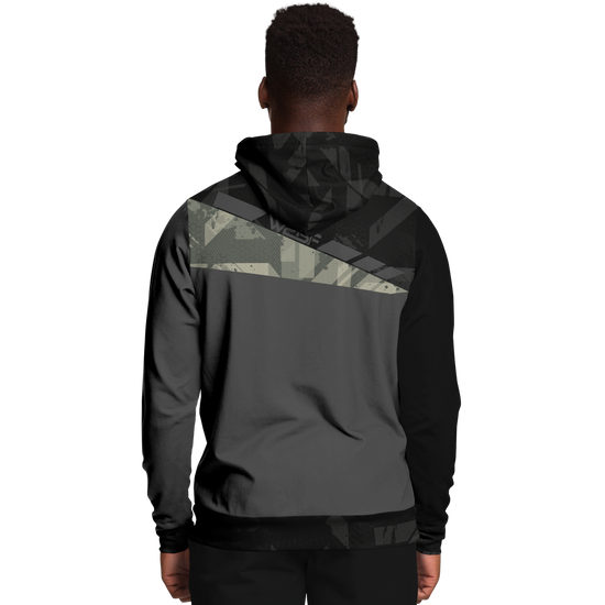 MODERN WARRIOR HOODIE - BLACK