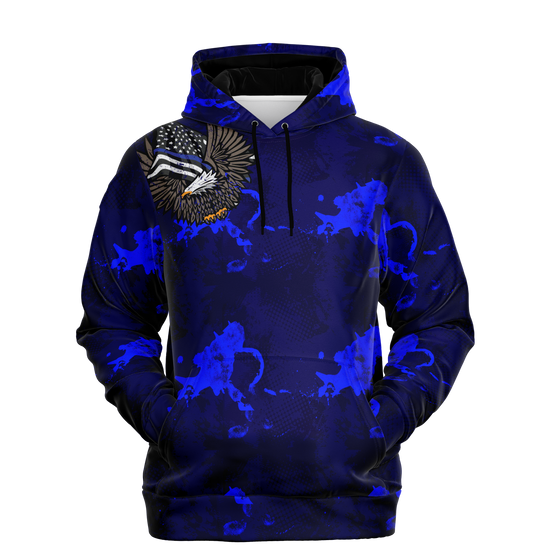 BRAVE AND TRUE HOODIE - BLUE