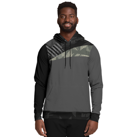 MODERN WARRIOR HOODIE - BLACK