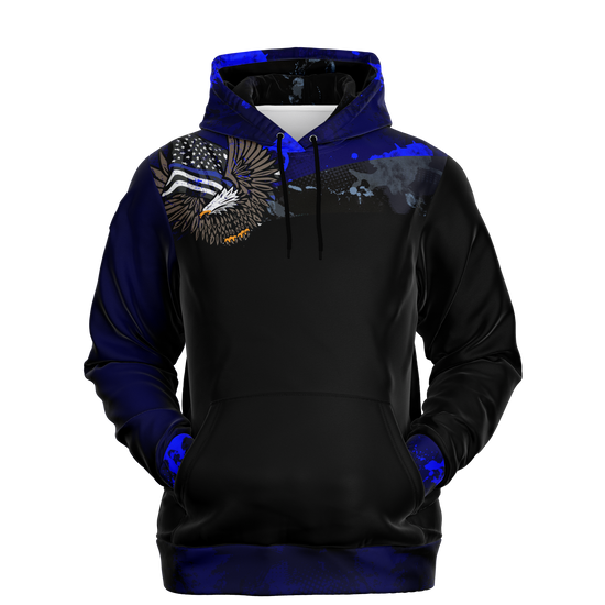 HONOR AND VALOR HOODIE - BLACK